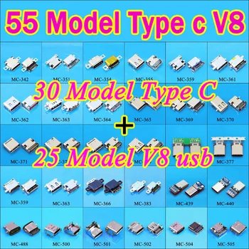 55Model 55PC Micro USB Type C Connector Female Charge Charging Dock port Plug Type-C Socket jack for Xiaomi 5 Redmi Huawei Honor
55Model 55PC Micro USB Type C Connector Female Charge Charging Dock port Plug Type-C Socket jack for Xiaomi 5 Redmi Huawei Honor