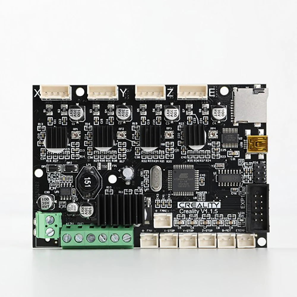 Silent V1.1.5 Mainboard 3D Printer Upgrade CREALITY Control Board for Ender-3 Ender-5 CR-10 3D Printer Accessories Fitting
Silent V1.1.5 Mainboard 3D Printer Upgrade CREALITY Control Board for Ender-3 Ender-5 CR-10 3D Printer Accessories Fitting