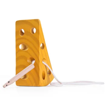 1 Set Wooden Threading Toy Baby Mouse Thread Cheese Plaything Early Learning Education Toys Teaching Montessori Mathematics
1 Set Wooden Threading Toy Baby Mouse Thread Cheese Plaything Early Learning Education Toys Teaching Montessori Mathematics