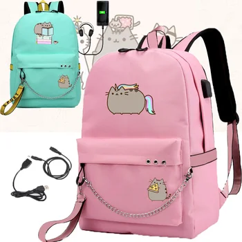 Cute Fat Cat Backpacks for Girls Back to School Shoulders Backpack Usb Charging Canvas Travel Bag Teenagers Laptop Bags
Cute Fat Cat Backpacks for Girls Back to School Shoulders Backpack Usb Charging Canvas Travel Bag Teenagers Laptop Bags