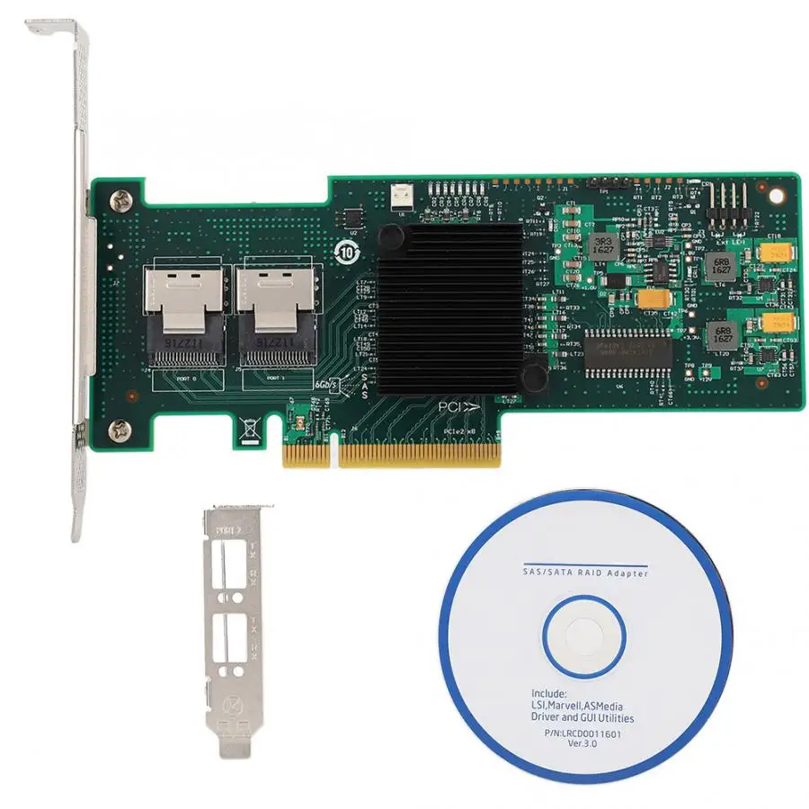 9240-8i SAS2008 SFF8087 PCI-E 8-Port Raid Controller Card 6Gbps Mini-SAS Host Card Support SATA SAS HDD SSD Hard Drives
9240-8i SAS2008 SFF8087 PCI-E 8-Port Raid Controller Card 6Gbps Mini-SAS Host Card Support SATA SAS HDD SSD Hard Drives