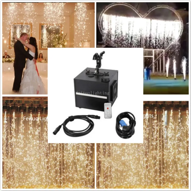 4pcs DJ Equipment Fall 650W Cold Spark Machine Fireworks Fountain for Concert Wedding Stage
4pcs DJ Equipment Fall 650W Cold Spark Machine Fireworks Fountain for Concert Wedding Stage