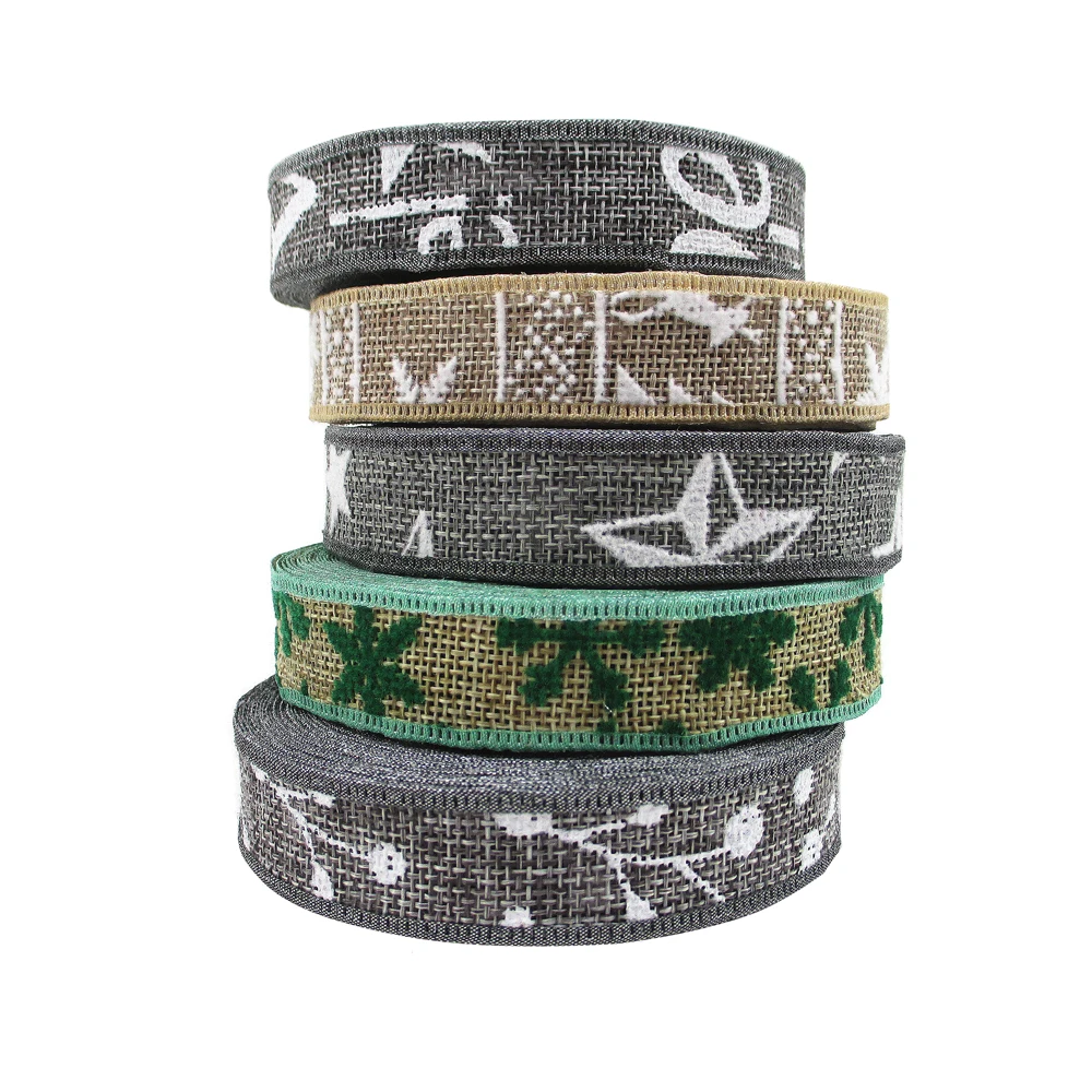 38mm Christmas Tree Linen Ribbon 25 Yard,DIY Handmade Materials For Making Crafts Party Gift Wrap,25Yc2128
38mm Christmas Tree Linen Ribbon 25 Yard,DIY Handmade Materials For Making Crafts Party Gift Wrap,25Yc2128