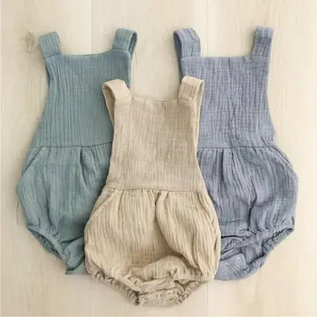 Casual Plain Romper Newborn Infant Baby Boy Girl Bodysuit Romper Jumpsuit Summer Outfit Bib Pants Clothes
Casual Plain Romper Newborn Infant Baby Boy Girl Bodysuit Romper Jumpsuit Summer Outfit Bib Pants Clothes