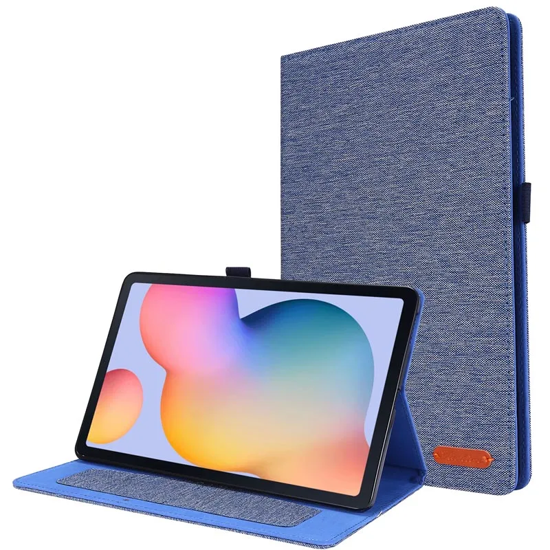 Cloth pattern book style tablet case For Samsung Galaxy Tab S6 Lite 10.4 SM-P610 SM-P615 Stand Cover with Card slots
Cloth pattern book style tablet case For Samsung Galaxy Tab S6 Lite 10.4 SM-P610 SM-P615 Stand Cover with Card slots