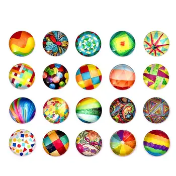 20pcs 12/20/25mm Round Glass Cabochon Multi Color Fish Scale Owl Flat Back Cameo For Jewelry Making DIY Earrings Pendants
20pcs 12/20/25mm Round Glass Cabochon Multi Color Fish Scale Owl Flat Back Cameo For Jewelry Making DIY Earrings Pendants