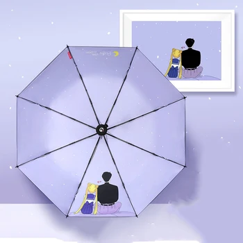 Anime Sailor Moon Tsukino Usagi Cosplay Fold Umbrella Men Women Anti-UV Parasol Travel Umbrella Sunscreen Fashion Fans Gifts 
Anime Sailor Moon Tsukino Usagi Cosplay Fold Umbrella Men Women Anti-UV Parasol Travel Umbrella Sunscreen Fashion Fans Gifts