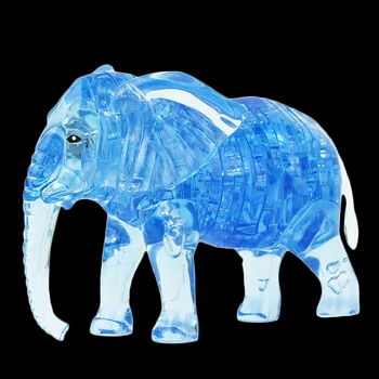 DIY Crystal Elephant 3D Puzzle Jigsaw For Kid Intellectual Assembled Puzzles Toy Gift Home Model Decoration
DIY Crystal Elephant 3D Puzzle Jigsaw For Kid Intellectual Assembled Puzzles Toy Gift Home Model Decoration