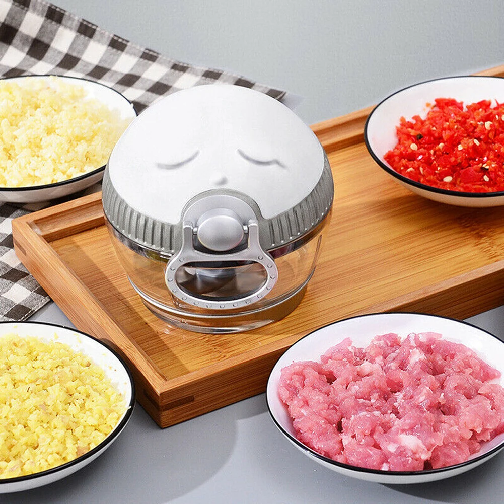 Stainless Steel Kitchen Mini Vegetable Food Chopper Garlic Pepper Cutter Tool Comfortable And Labor-saving Kitchen Acceessories
Stainless Steel Kitchen Mini Vegetable Food Chopper Garlic Pepper Cutter Tool Comfortable And Labor-saving Kitchen Acceessories