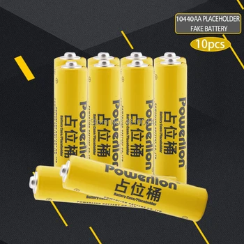 10pc 10440 li-ion lithium dummy fake battery for Lithium iron phosphate battery AAA battery setup dummy cells Placeholder
10pc 10440 li-ion lithium dummy fake battery for Lithium iron phosphate battery AAA battery setup dummy cells Placeholder