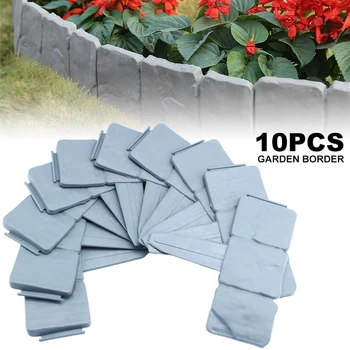 10Pcs Garden Fence Edging Cobbled Insert Ground Type Plastic Fences Lawn Edging Plant Border Decorations Flower Bed Border
10Pcs Garden Fence Edging Cobbled Insert Ground Type Plastic Fences Lawn Edging Plant Border Decorations Flower Bed Border