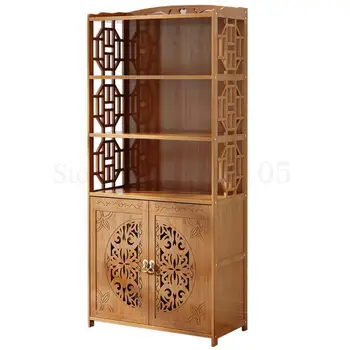 Chinese Style Floor Bookcase Bookcase Modern Simple Children's Shelf Nanzhu Shelf Office Storage Shelf 
Chinese Style Floor Bookcase Bookcase Modern Simple Children's Shelf Nanzhu Shelf Office Storage Shelf