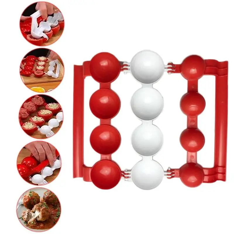 1Set Meatball Mold Making Fish Ball Home Kitchen Self Stuffing Food Cooking Ball Machine Kitchen Tools Accessories
1Set Meatball Mold Making Fish Ball Home Kitchen Self Stuffing Food Cooking Ball Machine Kitchen Tools Accessories