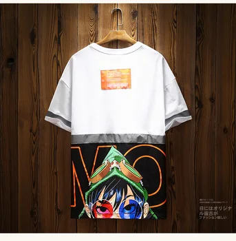 Hip Hop Half Sleeve Fashion Oversize Printed Tshirt Men Anime Street Japanese Men Shirt Hip Hop Rapper Clothing Style New II50DX
Hip Hop Half Sleeve Fashion Oversize Printed Tshirt Men Anime Street Japanese Men Shirt Hip Hop Rapper Clothing Style New II50DX