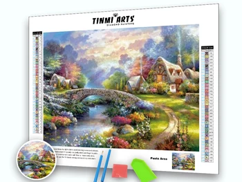 5D Diamond Painting Village Small Bridge Landscape Diamond Embroidery Scenery Handicraft Full Round New Arrival Home Decor
5D Diamond Painting Village Small Bridge Landscape Diamond Embroidery Scenery Handicraft Full Round New Arrival Home Decor
