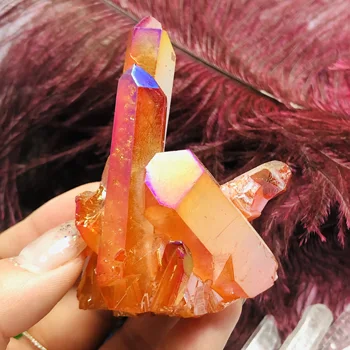 96g natural orange crystal clusters beautiful orange gas field angel crystal cluster aura healing
96g natural orange crystal clusters beautiful orange gas field angel crystal cluster aura healing