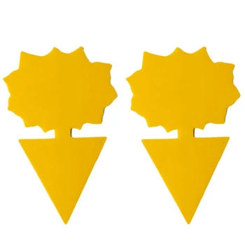 Yellow Sticky Traps, Dual-Sided, for Capturing Insects Like Gnats, Fruit Flies, Aphids, 60PCS
Yellow Sticky Traps, Dual-Sided, for Capturing Insects Like Gnats, Fruit Flies, Aphids, 60PCS