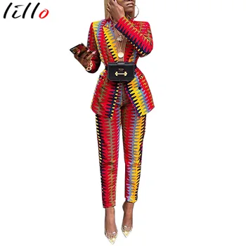 Blazer Set Womens Tops and Blouses 2019 New Hot Sale Printing Western Decoration Two-piece Women's Fashion High Street Suit 
Blazer Set Womens Tops and Blouses 2019 New Hot Sale Printing Western Decoration Two-piece Women's Fashion High Street Suit