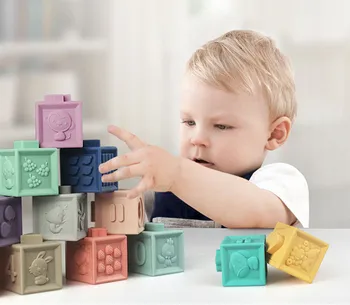 DIY Soft Rubber Toy Blocks for Kids Building Blocks Cognitive Relief Toys Soft Building Blocks Birthday Gifts for Children
DIY Soft Rubber Toy Blocks for Kids Building Blocks Cognitive Relief Toys Soft Building Blocks Birthday Gifts for Children