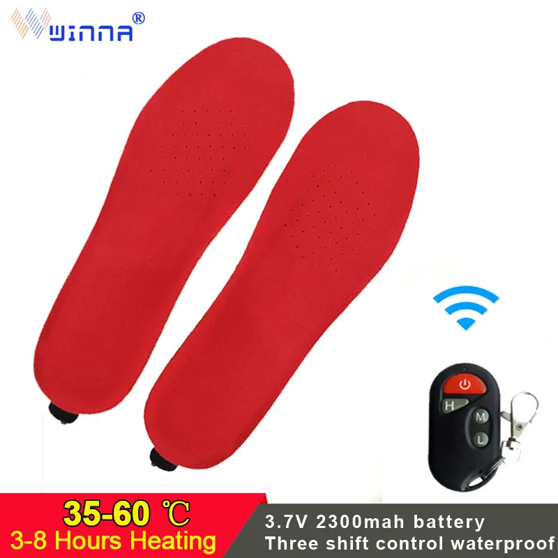 Winter Electric Heated Insoles Shoe 2300mAh Wifi Boot Foot Warmer with Remote Control Fabric Thermal Heating Insole for Skiing
Winter Electric Heated Insoles Shoe 2300mAh Wifi Boot Foot Warmer with Remote Control Fabric Thermal Heating Insole for Skiing