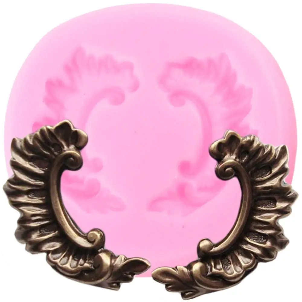 Rococo Leaves Border Silicone Molds Leaf Relief Cupcake Topper Fondant Cake Decorating Tools Polymer Clay Candy Chocolate Moulds
Rococo Leaves Border Silicone Molds Leaf Relief Cupcake Topper Fondant Cake Decorating Tools Polymer Clay Candy Chocolate Moulds