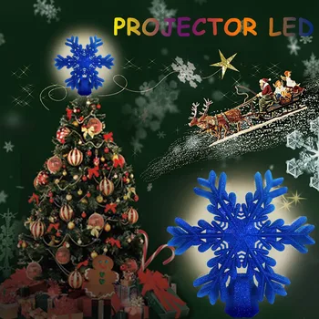 2021 New year five-pointed star decoration Christmas Tree Topper with Rotating LED Snowflakes Lighting 3D Atmosphere Lights c5*
2021 New year five-pointed star decoration Christmas Tree Topper with Rotating LED Snowflakes Lighting 3D Atmosphere Lights c5*