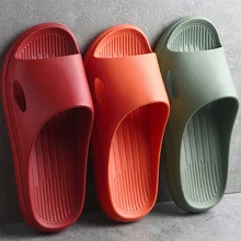 Home Slippers For Women Platform Non-slip Bathroom Slippers Beach Flip Flops Summer Sandals Unisex Soft EVA Indoor Slippers Men
Home Slippers For Women Platform Non-slip Bathroom Slippers Beach Flip Flops Summer Sandals Unisex Soft EVA Indoor Slippers Men