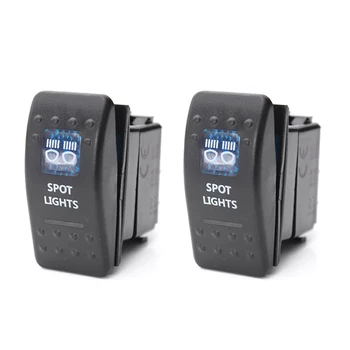 2 Pcs Car Boat ARB Carling Dual LED Back Light Rocker Switch SPST ON-OFF 12/24V CE 10A, Spot Light & Rear Light
2 Pcs Car Boat ARB Carling Dual LED Back Light Rocker Switch SPST ON-OFF 12/24V CE 10A, Spot Light & Rear Light