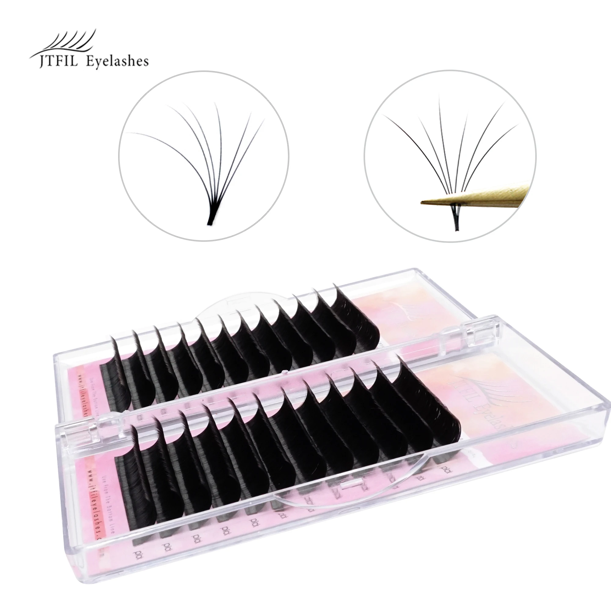 JTFIL Easy Rapid Fan Blooming Eyelash Extension Russian Volume Lashes Auto Flowering Fan Bloom Natural Thick Eyelashes
JTFIL Easy Rapid Fan Blooming Eyelash Extension Russian Volume Lashes Auto Flowering Fan Bloom Natural Thick Eyelashes