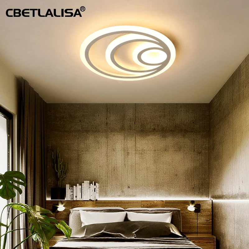 современная светодиодная люстра элегантное освещение для спальни гостиной