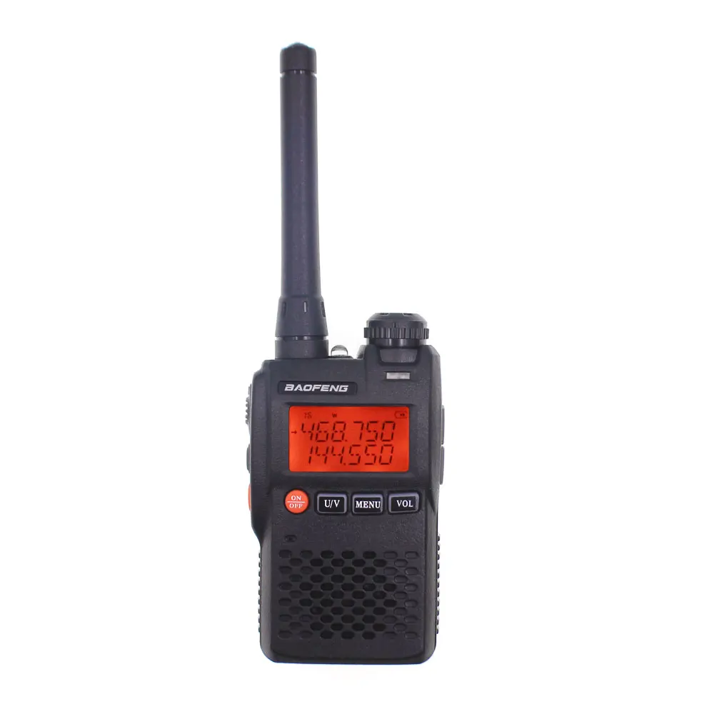 BaoFeng UV-3R Walkie Talkie UV 136-174&400-470MHZ with 1500mAh Battery UV3R portable radio
BaoFeng UV-3R Walkie Talkie UV 136-174&400-470MHZ with 1500mAh Battery UV3R portable radio