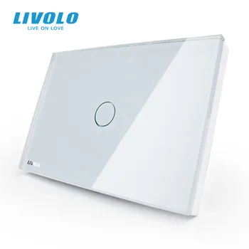 Livolo Touch Switch US standard White Crystal Glass Panel, AC110~250V, LED indicator, US Light Touch Screen Switch VL-C301-81
Livolo Touch Switch US standard White Crystal Glass Panel, AC110~250V, LED indicator, US Light Touch Screen Switch VL-C301-81