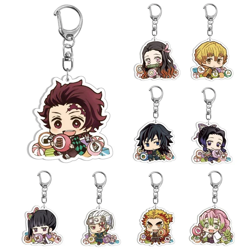 Anime Demon Slayer: Kimetsu No Yaiba Key Chains Cosplay Acrylic Pendant Keyring
Anime Demon Slayer: Kimetsu No Yaiba Key Chains Cosplay Acrylic Pendant Keyring