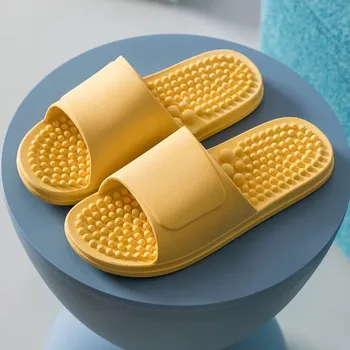Women Summer Solid Massage Slippers Simple Home Slippers Foot Massage Slides Leisure Beach Flip Flops Non-slip Bathroom Slides
Women Summer Solid Massage Slippers Simple Home Slippers Foot Massage Slides Leisure Beach Flip Flops Non-slip Bathroom Slides