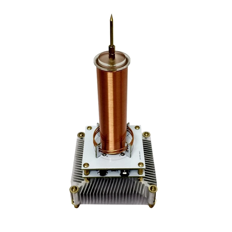 Music Tesla Coil Arc Plasma Loudspeaker Wireless Transmission Experiment Desktop Toy Model US Plug
Music Tesla Coil Arc Plasma Loudspeaker Wireless Transmission Experiment Desktop Toy Model US Plug