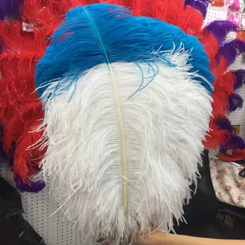 50pcs Beautiful 20-22 inch/50-55cm White and Sky Blue "thick stem" male ostrich feathers Plumes Party Home Wedding Decoration
50pcs Beautiful 20-22 inch/50-55cm White and Sky Blue "thick stem" male ostrich feathers Plumes Party Home Wedding Decoration