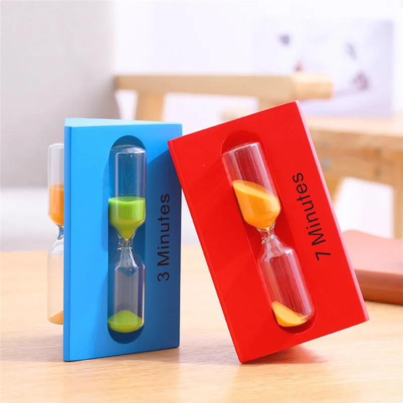 3/5/7 minutes Sand Glass Timer Colorful Hourglass Sandglass Sand Clock Timers Toothbrush Timer For Brushing Kids Home Decor /D
3/5/7 minutes Sand Glass Timer Colorful Hourglass Sandglass Sand Clock Timers Toothbrush Timer For Brushing Kids Home Decor /D