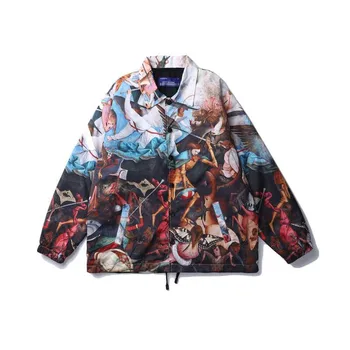 NAGRI 2020 New Retro Jacket Men Colorful Printed Harajuku Turn Down Collar Jacket Coat Spring Casual Jacket M L XL
NAGRI 2020 New Retro Jacket Men Colorful Printed Harajuku Turn Down Collar Jacket Coat Spring Casual Jacket M L XL