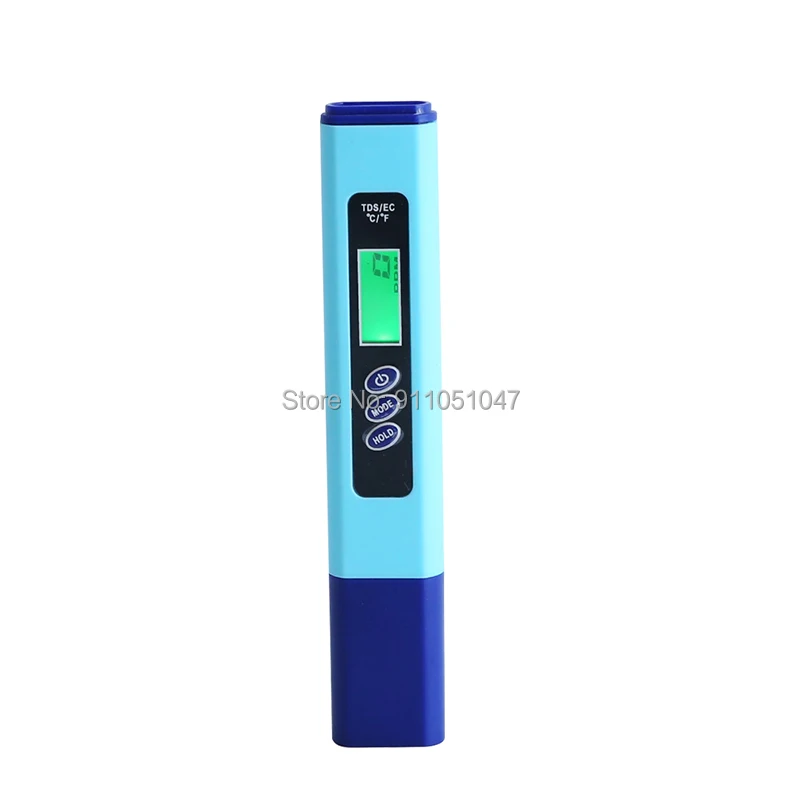 

3 in 1 EC TDS TEMP Meter Hydroponics Aquarium Drink Water Quality Analyzer Digital Electric Conductivity PPM Temperature Tester