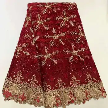 2019 Latest African Cord Lace Fabric with Stones Latest African Laces High Quality Guipure Lace Nigerian Lace Fabrics For Dress
2019 Latest African Cord Lace Fabric with Stones Latest African Laces High Quality Guipure Lace Nigerian Lace Fabrics For Dress