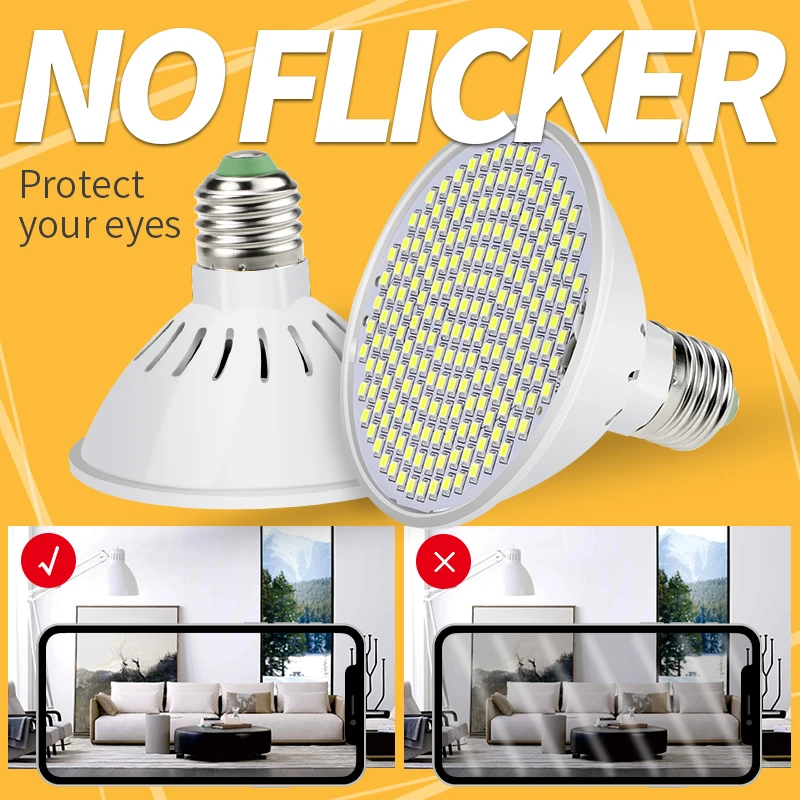 E27 LED Bulb 220V LED Lamp SMD 2835 Spotlight Bulbs 126 200 LEDs Spot Lights E27 AC85-265V Lampada for Home Decoration Ampoule
E27 LED Bulb 220V LED Lamp SMD 2835 Spotlight Bulbs 126 200 LEDs Spot Lights E27 AC85-265V Lampada for Home Decoration Ampoule