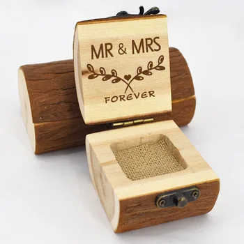 Personalized Wedding Wooden Ring Box Holder Customized Your Name Date Lettering Wood Wedding Ring Bearer Box Jewelry Storage Box
Personalized Wedding Wooden Ring Box Holder Customized Your Name Date Lettering Wood Wedding Ring Bearer Box Jewelry Storage Box