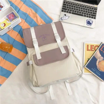 Ins Schoolbag Female College Fengsen Department Girl Campus High Looking Junior High School Student Backpack 2020 New 
Ins Schoolbag Female College Fengsen Department Girl Campus High Looking Junior High School Student Backpack 2020 New