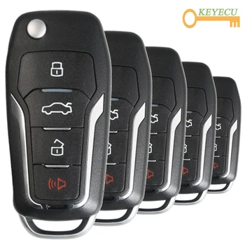 KEYECU 5PCS XHORSE English Version XKFO01EN for Ford Style Wire Universal Remote Key - 3+1/ 4 Buttons - for VVDI Key Tool, VVDI2
KEYECU 5PCS XHORSE English Version XKFO01EN for Ford Style Wire Universal Remote Key - 3+1/ 4 Buttons - for VVDI Key Tool, VVDI2