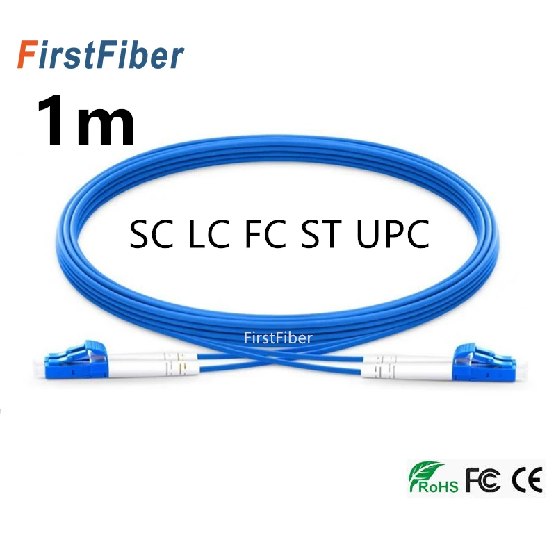 1m LC UPC Armored Patch Cable LC optic jump Duplex 2 Core Single Mode fiber Armored PVC Patch Cable
1m LC UPC Armored Patch Cable LC optic jump Duplex 2 Core Single Mode fiber Armored PVC Patch Cable