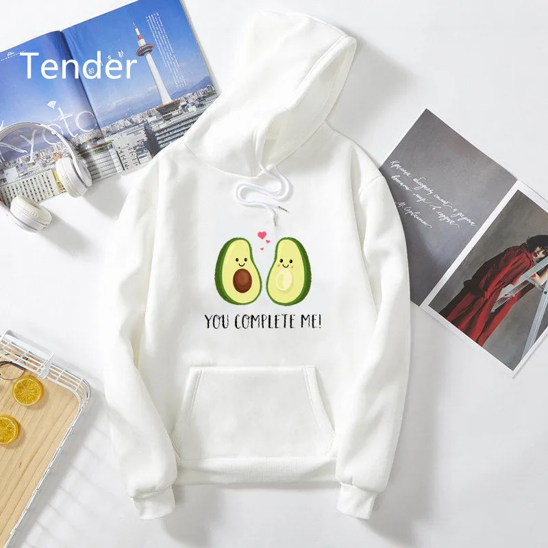 Avocado Print Graphics Letter Kawaii Sweatshirt Warm Streetwear Kpop Hoodie Female Fashion Casual Women's Jacket for Girls
Avocado Print Graphics Letter Kawaii Sweatshirt Warm Streetwear Kpop Hoodie Female Fashion Casual Women's Jacket for Girls