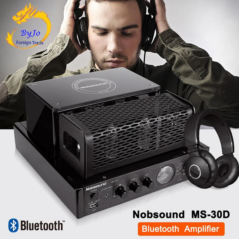 New Nobsound MS-30D hifi bluetooth tube Amplifier 25W+25W 110V/220V Support Usb Power amplifier MS-10D MKII upgrade
New Nobsound MS-30D hifi bluetooth tube Amplifier 25W+25W 110V/220V Support Usb Power amplifier MS-10D MKII upgrade