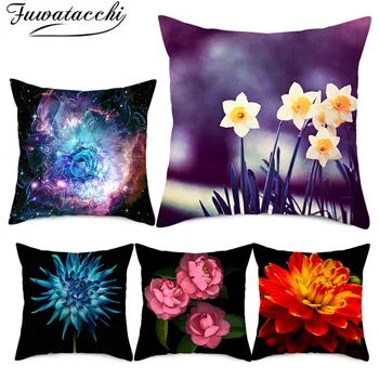 Fuwatacchi Flowers Printed Black Cushion Cover Art Paintings Blooming Floral Throw Pillowcases for Home Sofa Decor Pillow Covers
Fuwatacchi Flowers Printed Black Cushion Cover Art Paintings Blooming Floral Throw Pillowcases for Home Sofa Decor Pillow Covers