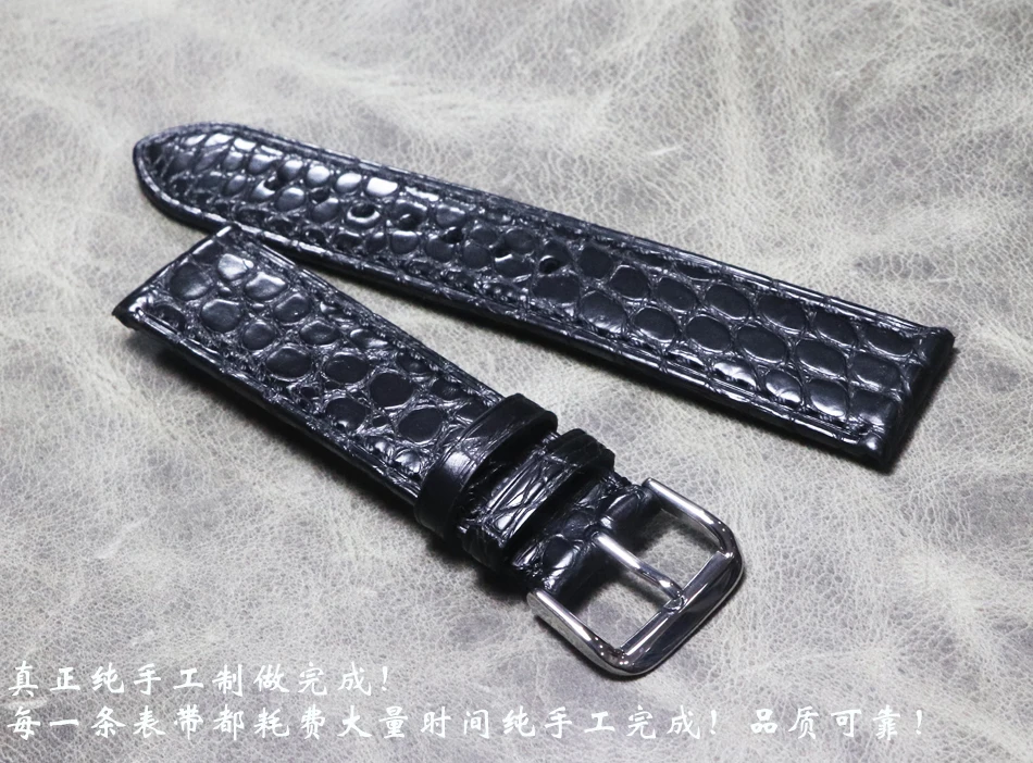 18 19 20 21 22mm Thin section Soft Strap Crocodile skin Genuine leather watchband luxury alligator Watch Accessories Bracelet
18 19 20 21 22mm Thin section Soft Strap Crocodile skin Genuine leather watchband luxury alligator Watch Accessories Bracelet