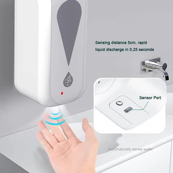 1200ml Touchless Bathroom Dispenser Smart Sensor Liquid Soap Dispenser For Kitchen Bathroom Hand Free Automatic Soap Dispenser
1200ml Touchless Bathroom Dispenser Smart Sensor Liquid Soap Dispenser For Kitchen Bathroom Hand Free Automatic Soap Dispenser